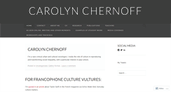 Desktop Screenshot of carolynchernoff.com