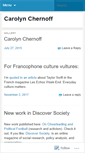 Mobile Screenshot of carolynchernoff.com